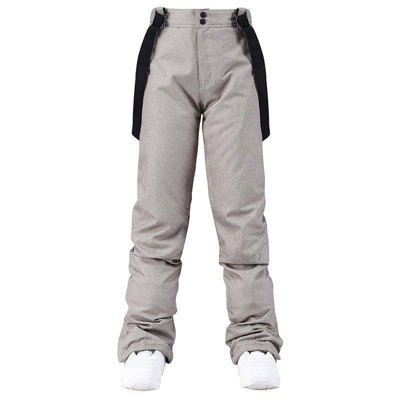 Men's Warm Denim Skiing Pants for Ultimate Comfort