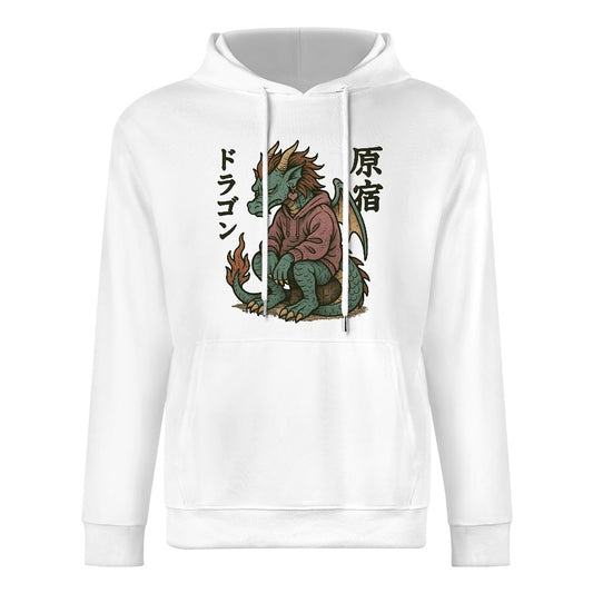 Emo Goth Dragon Pure Cotton Hoodie