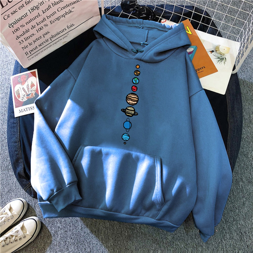 Playful Planets Universe Pullover Hoodie