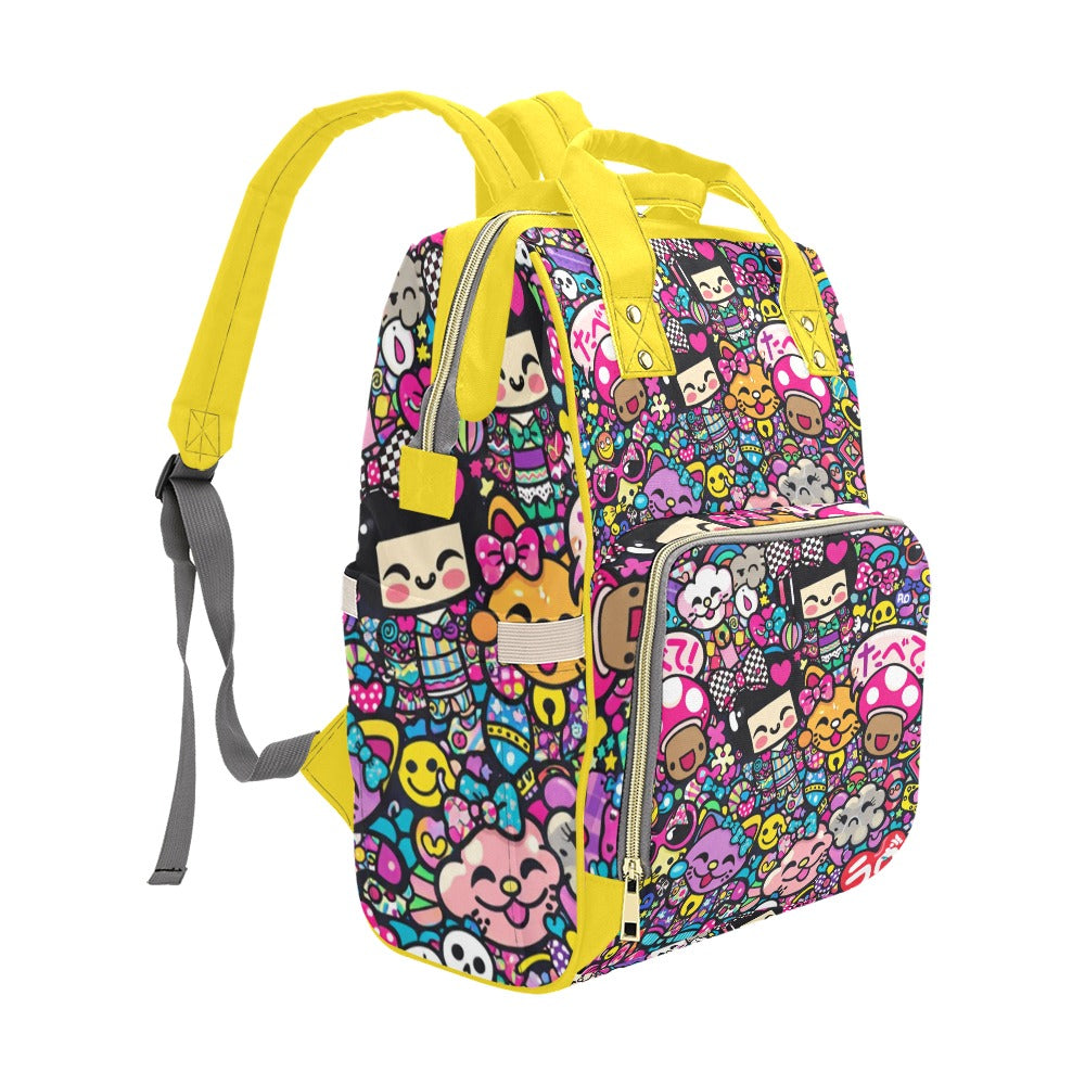 Harajuku Pop Parade Multi-Function Backpack