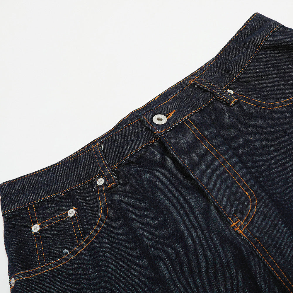 Harajuku Style Cow Bell Bottom Jeans for Men