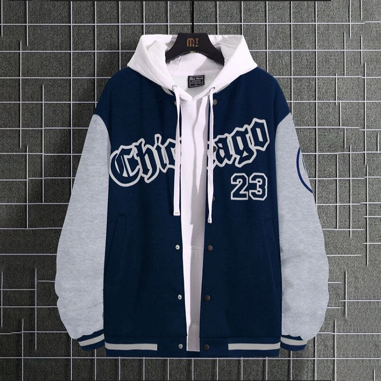Harajuku Style Youth Men's Baseball Jacket