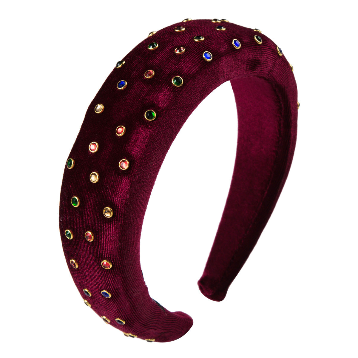 Thickened Sponge Gold Velvet Cloth Headband