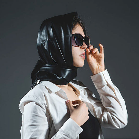 Playful Dual-Use Triangle Scarf Headband