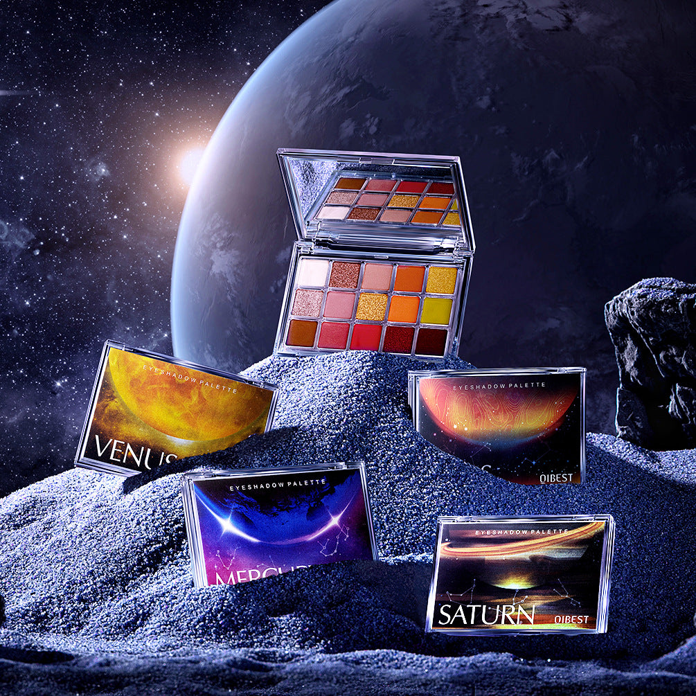 Starry Eye Shadow Palette - Earthy Pearlescent Colors