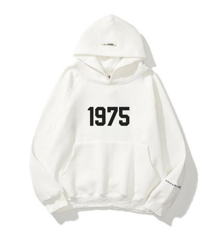1975 Trendy Double Layer Hooded Velvet Hoodie