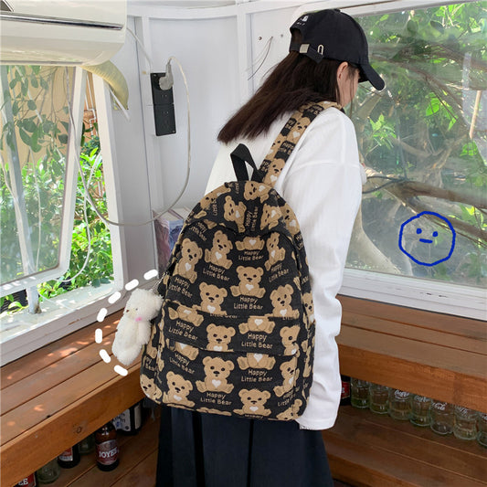 Harajuku Style Large Capacity Casual Backpack for Girls