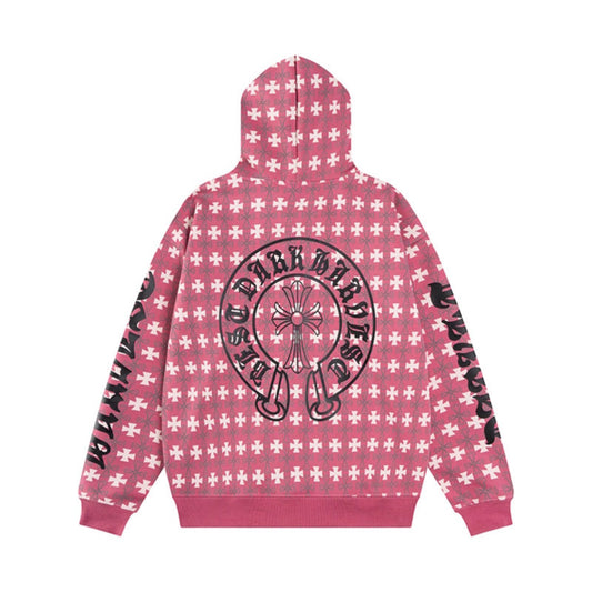 Open Front Hoodie Sweatshirt Casual Hooded Top