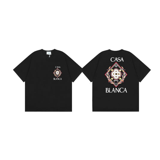 Harajuku Style Short-Sleeved T-Shirt for Men and Women