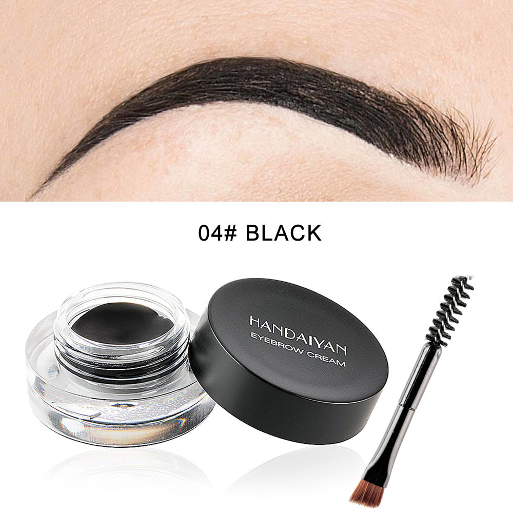 12-Color Waterproof Eyebrow Dye Cream - Harajuku Style