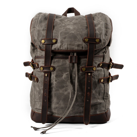 Harajuku Style Waterproof Canvas Shoulder Backpack