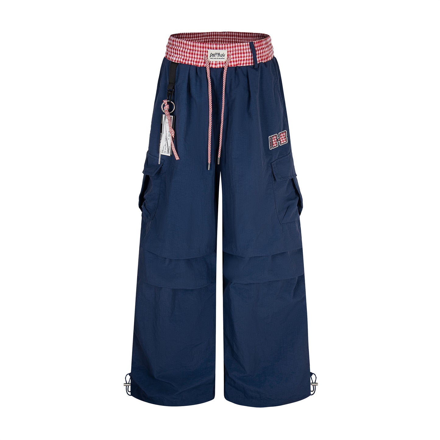 Harajuku Inspired Embroidered Wide Leg Pants
