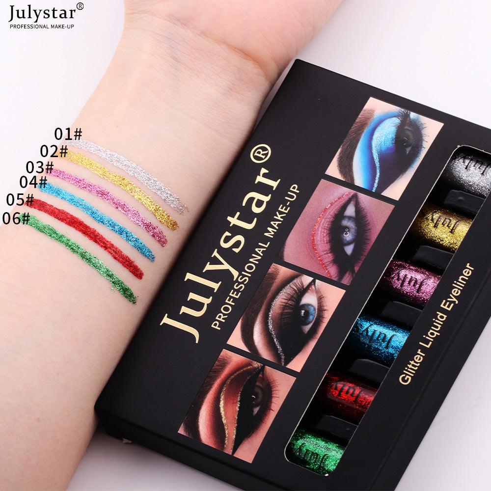 Colorful Extra Fine Waterproof Eyeliner Pen Set