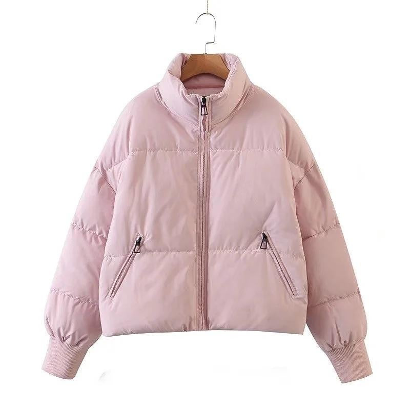 Harajuku Style Loose Fit Cotton Jacket for Women