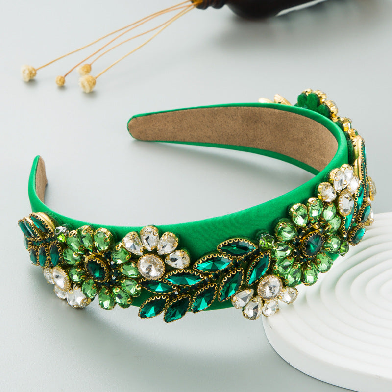 Baroque Stained Glass Drill Headband