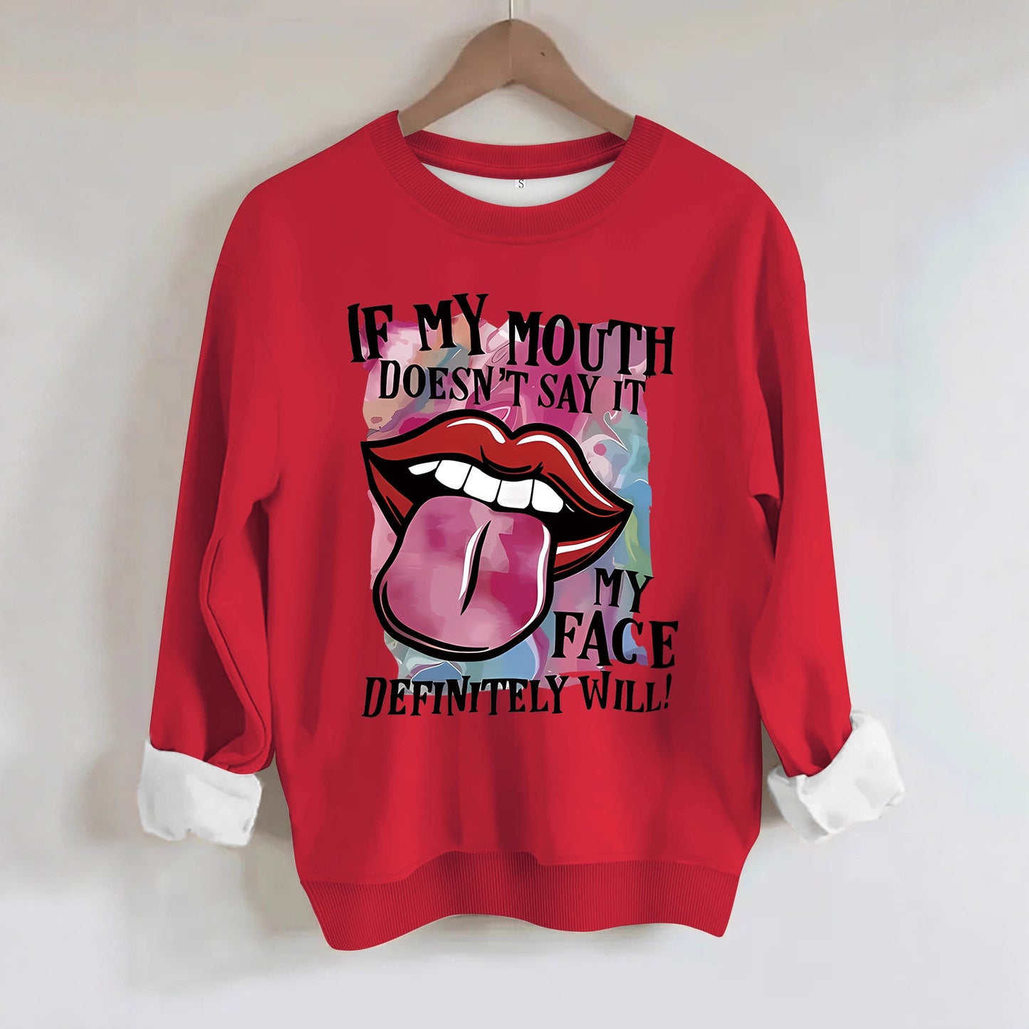 Printed Pattern Sweatshirt