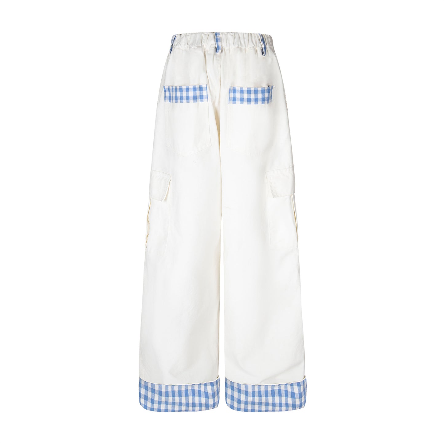 Harajuku Style Loose Wide Leg Embroidery Pants