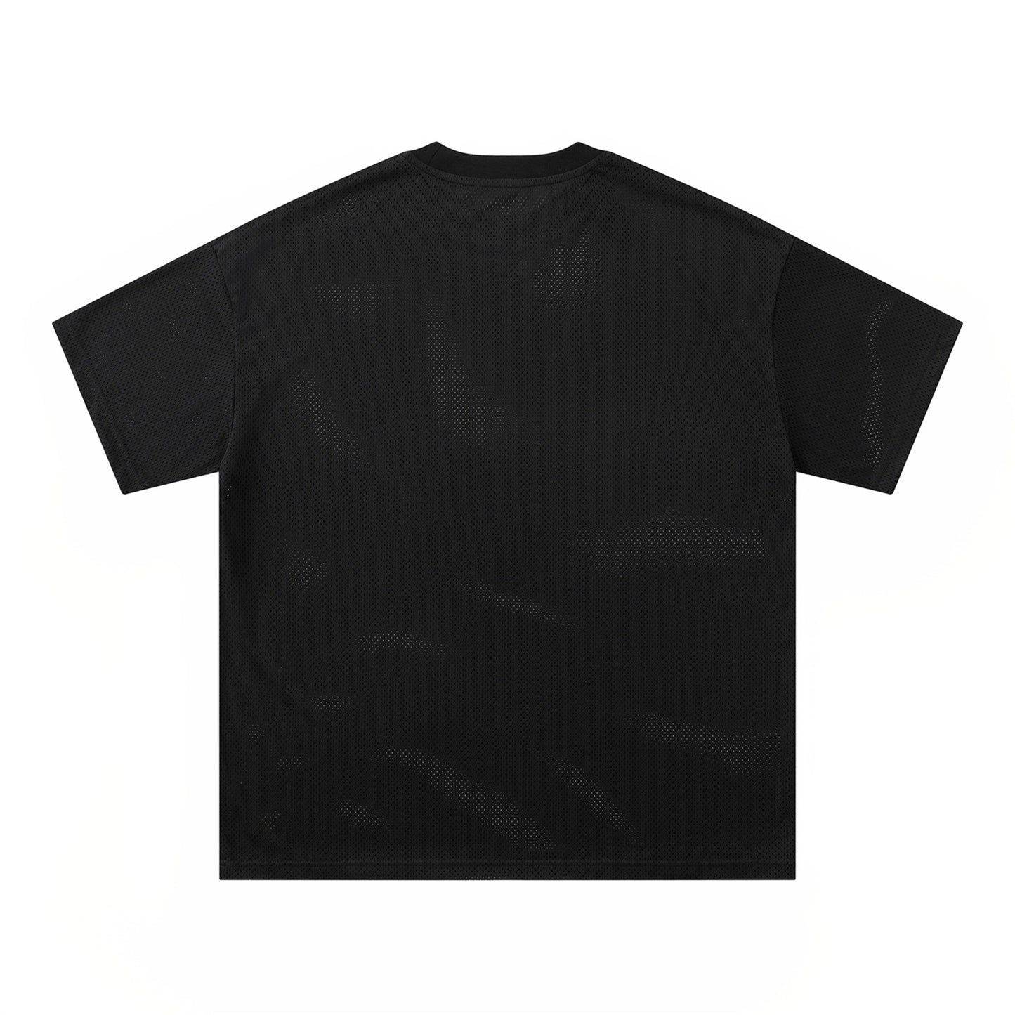 Streetwear Hip Hop Dark Street Cross Mesh T-Shirt
