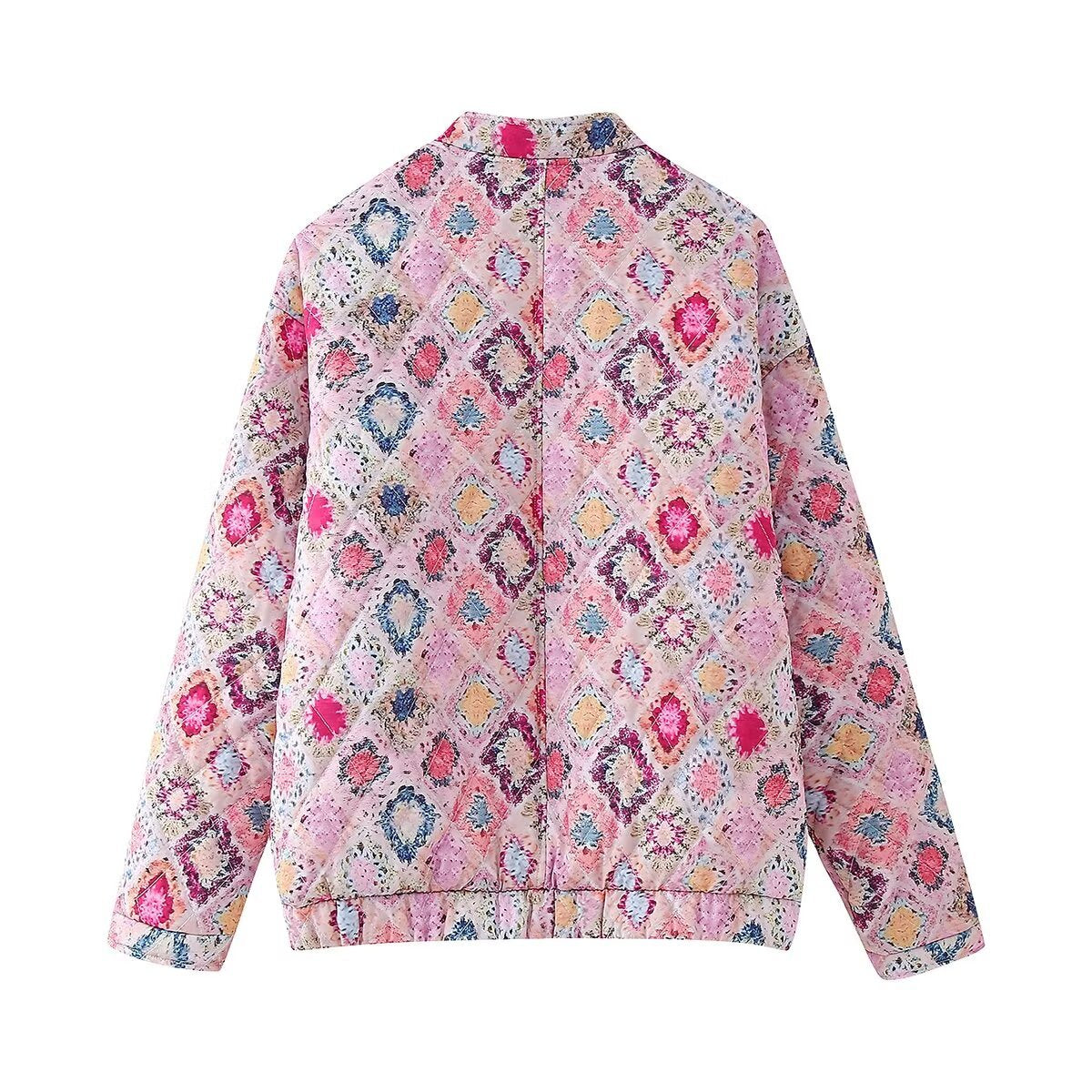 Women's Harajuku Street Fashion Printed Cotton Jacket