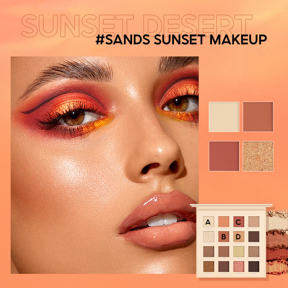 16 Color Harajuku-Inspired Eye Shadow Palette