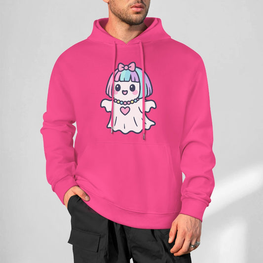 Harajuku Ghost Kawaii Pure Cotton Hoodie Sweater