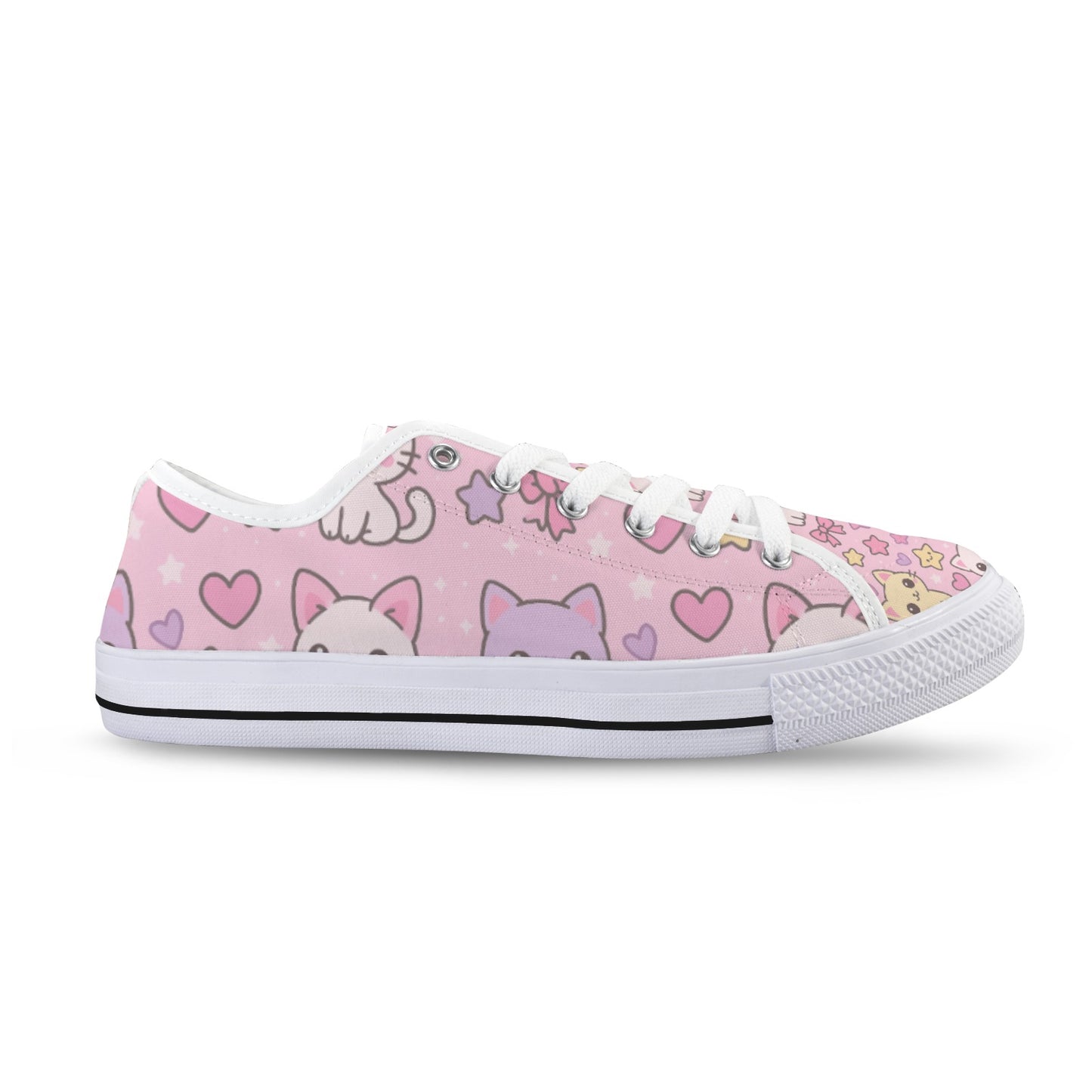 Kawaii Harajuku Low Top Women's Shoes