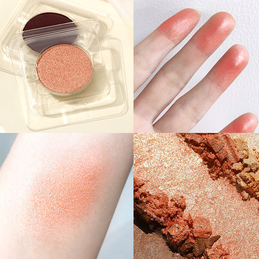 Monochrome Eye Shadow Palette - Earthy Tones & Wine Red