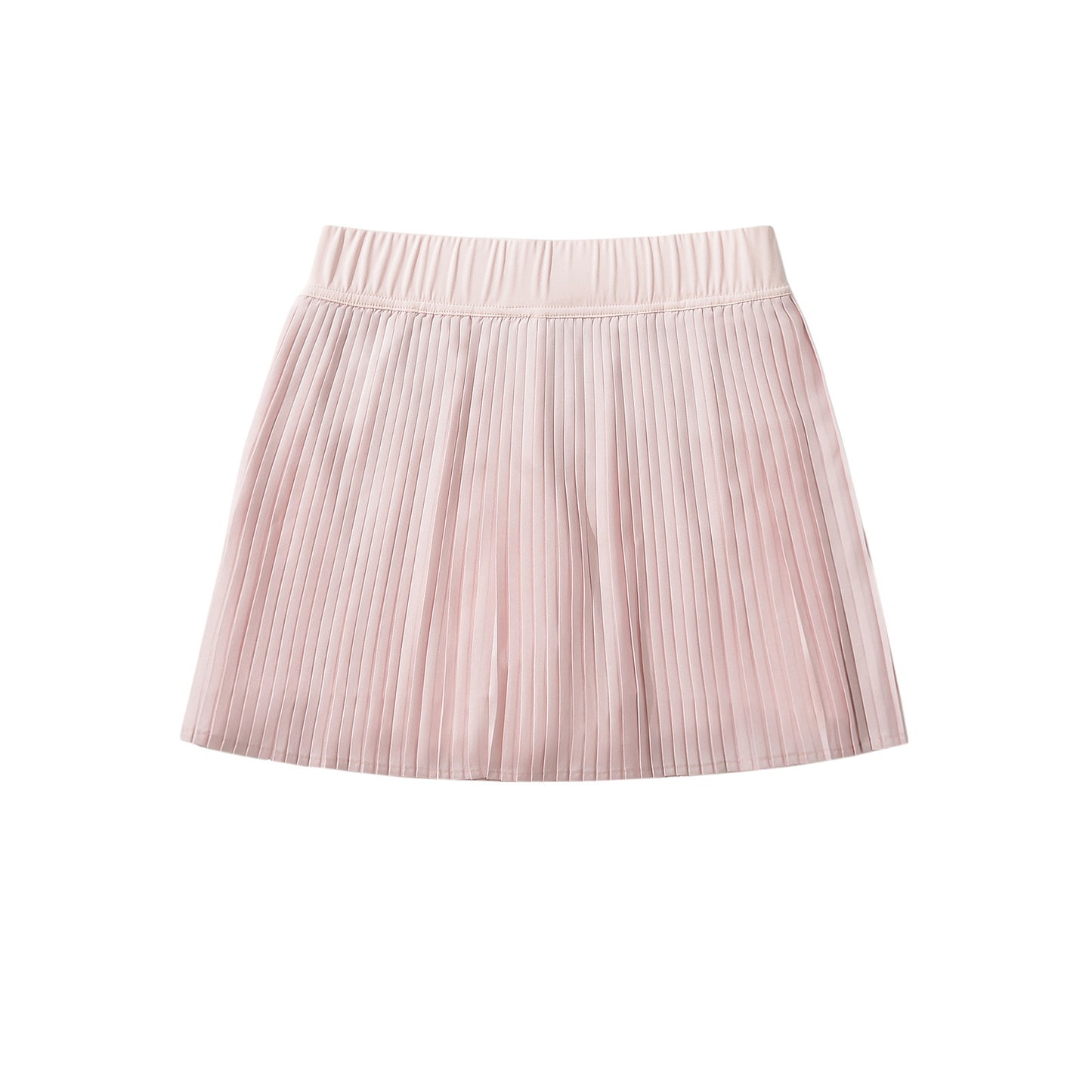 High-Waisted Accordion Pleated Half Body Skirt Tennis Skirt