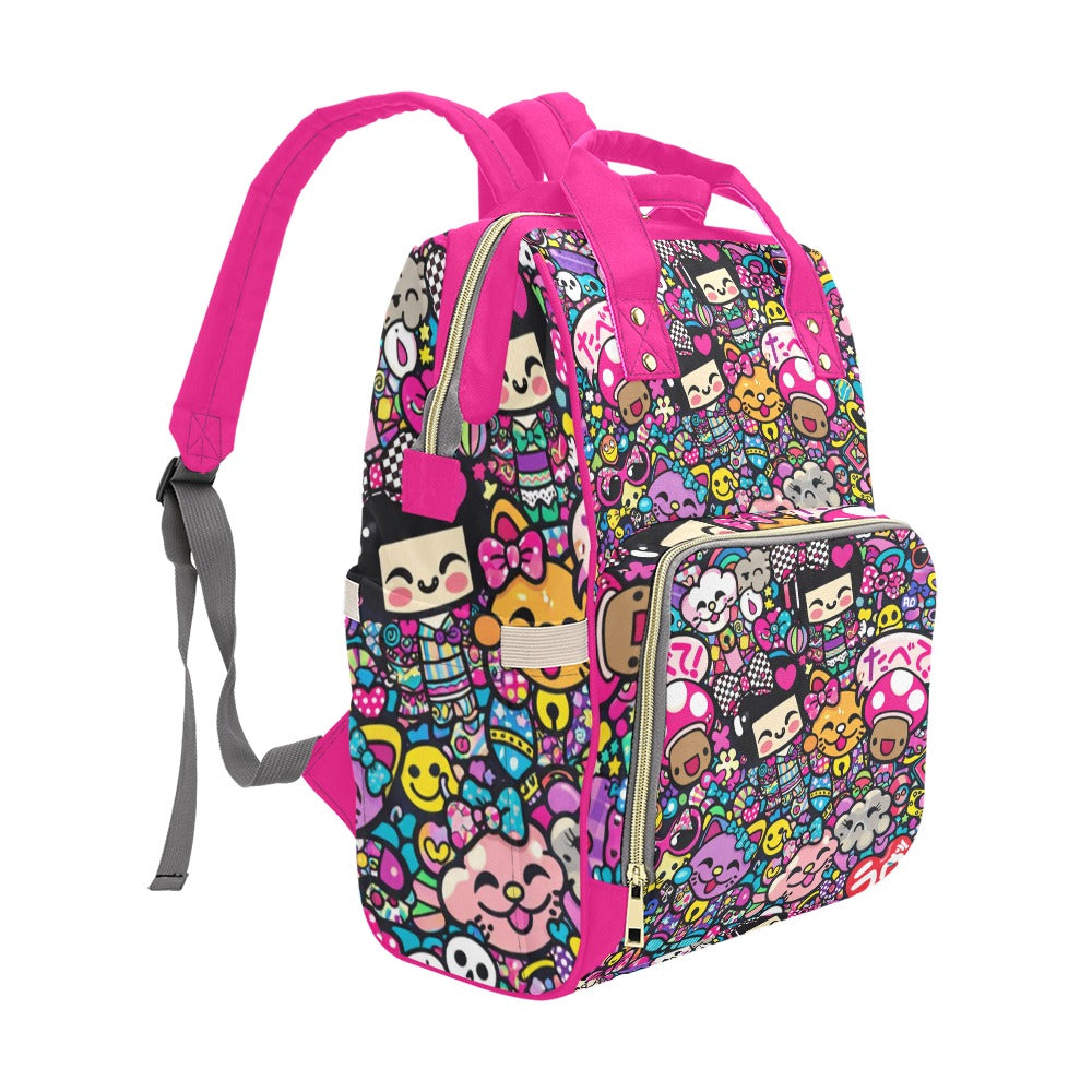 Harajuku Pop Parade Multi-Function Backpack