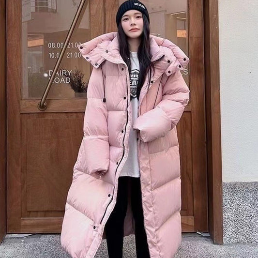 Harajuku Style Hooded Cotton Jacket for Women