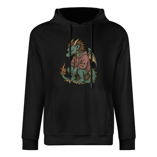 Goth Emo Dragon Pure Cotton Hoodie