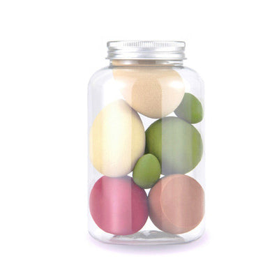 7 PCS Playful Makeup Sponge Set - Dual Use Beauty Eggs