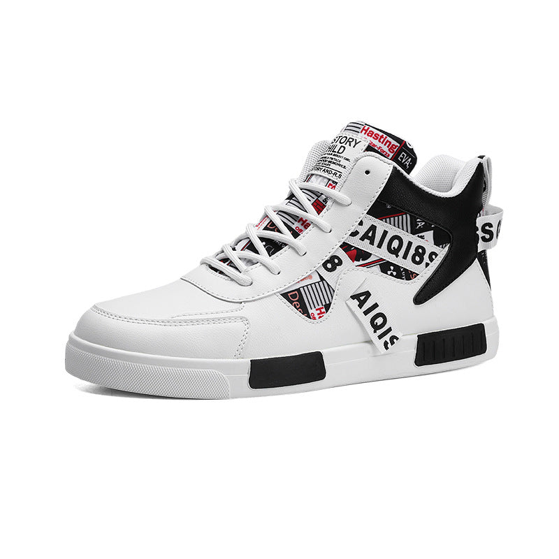 Trendy High Top Board Shoes for Men - Harajuku Style