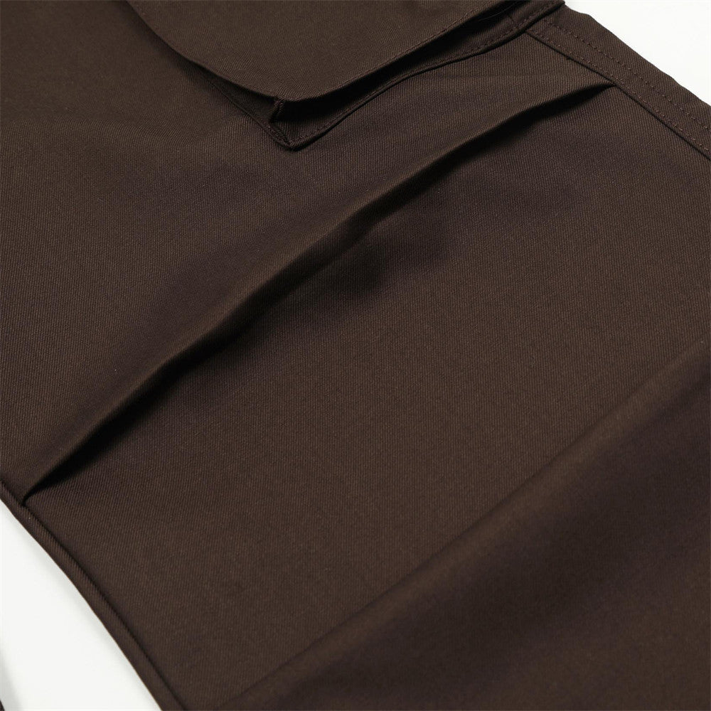 Harajuku Style Loose Wide-Leg Flare Trousers for Men