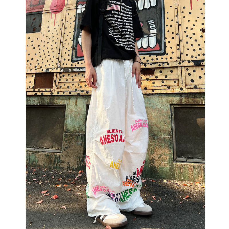 Quick Drying Wide Leg Casual Pants