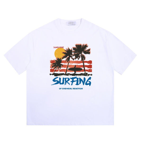 Harajuku Style Loose Fit Short Sleeved T-Shirt