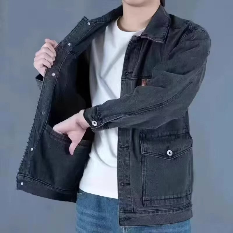 Men's Heavyweight Lined Denim Jacket