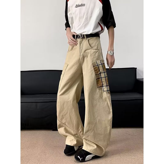 Harajuku Curved Knife Denim Pants