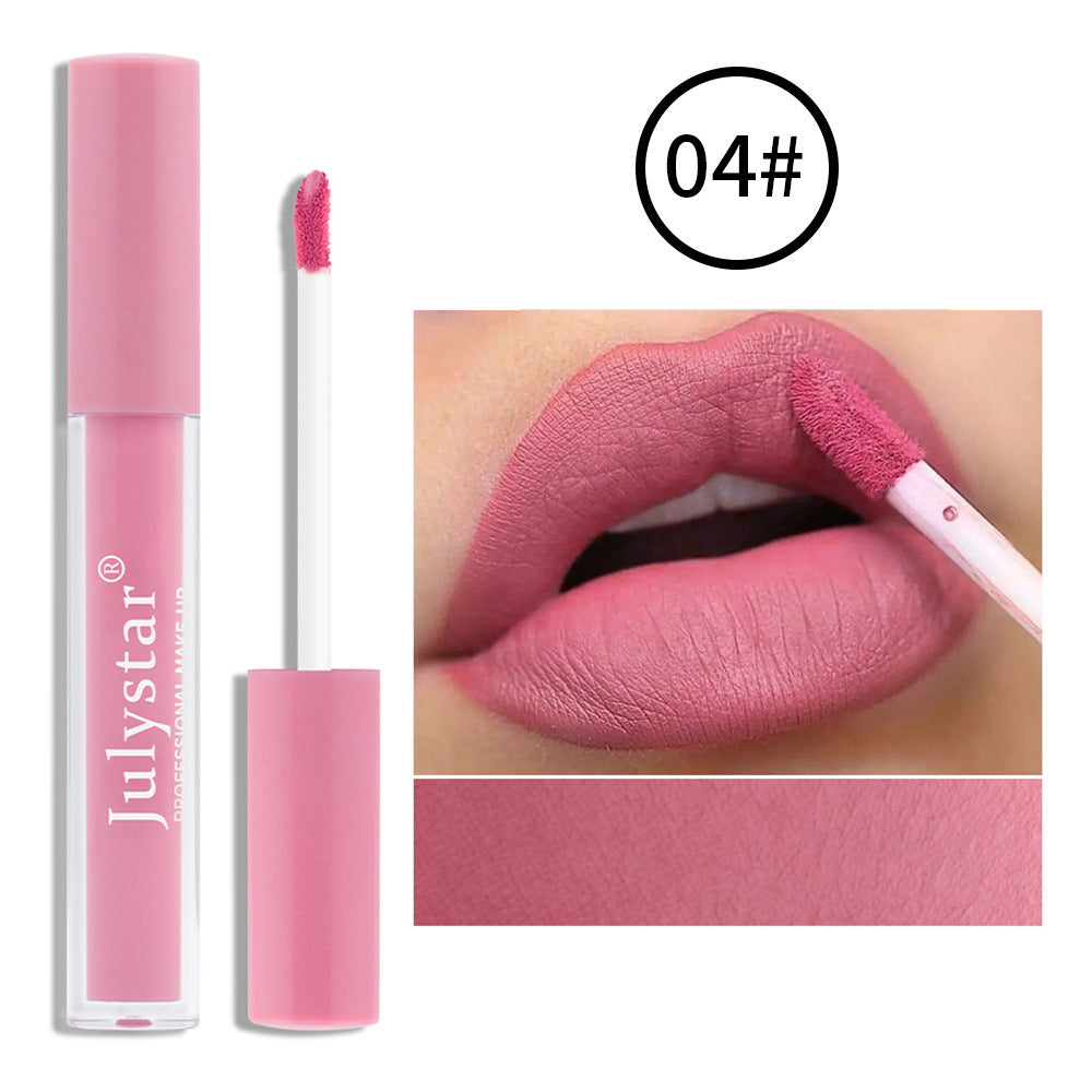 Fog Matte Makeup Free Ice Cream Lip Glaze - Velvet Finish