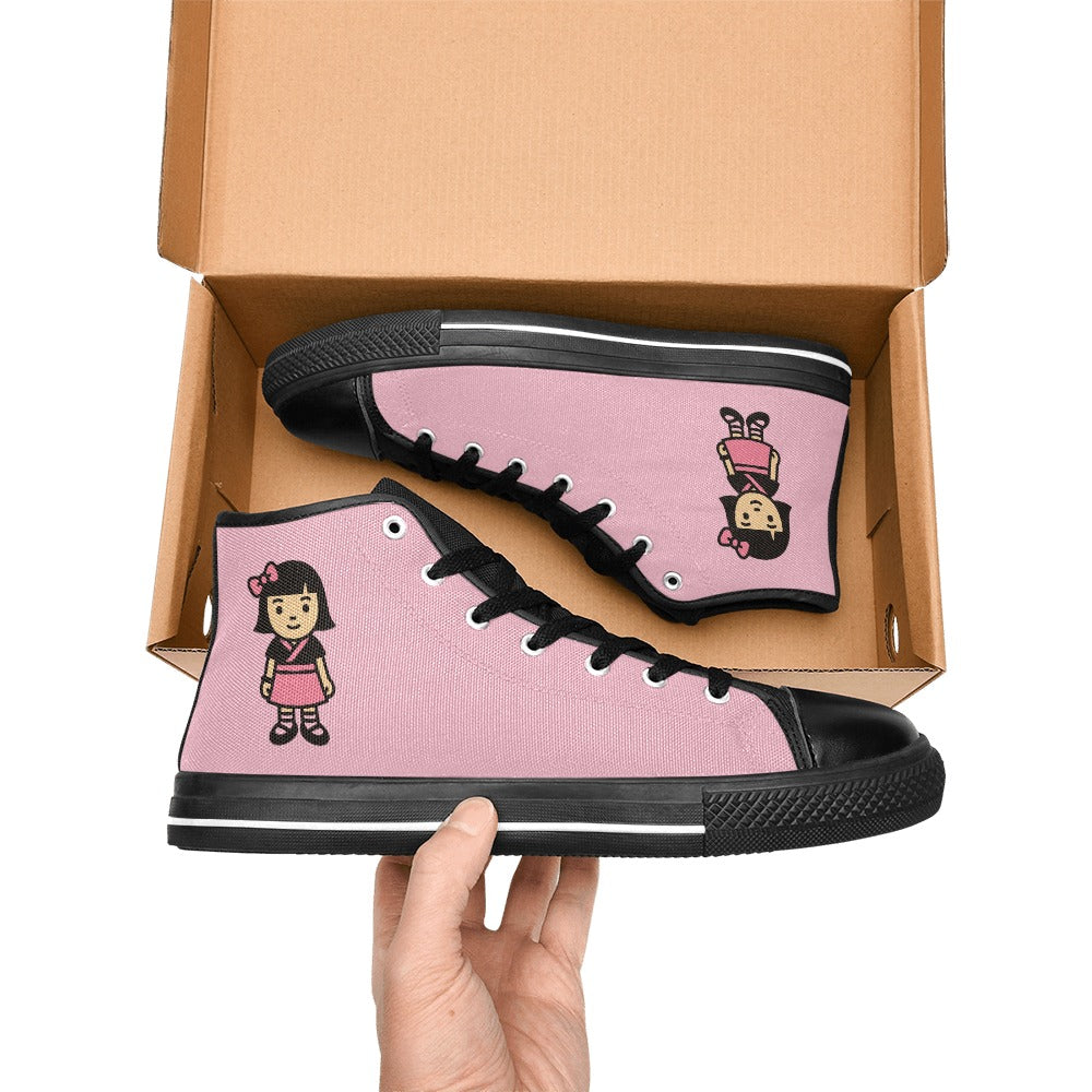 Harajuku Schoolgirl High Top Canvas Women's Shoes