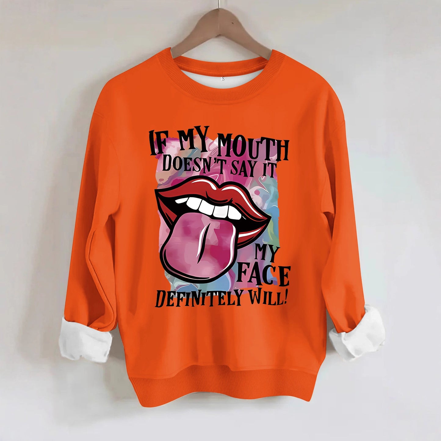Printed Pattern Sweatshirt