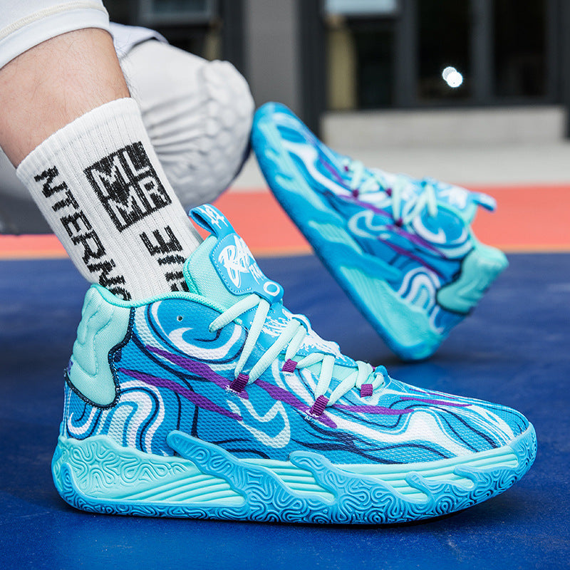 Purple MB.03 Shock-Absorbing Basketball Shoes