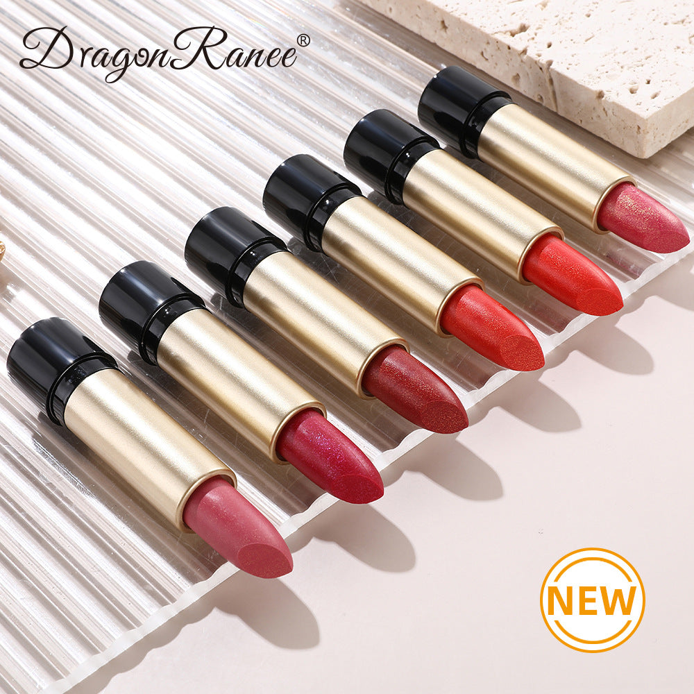 Gilt Pearlescent Dragon Fruit Peach Pink Lipstick