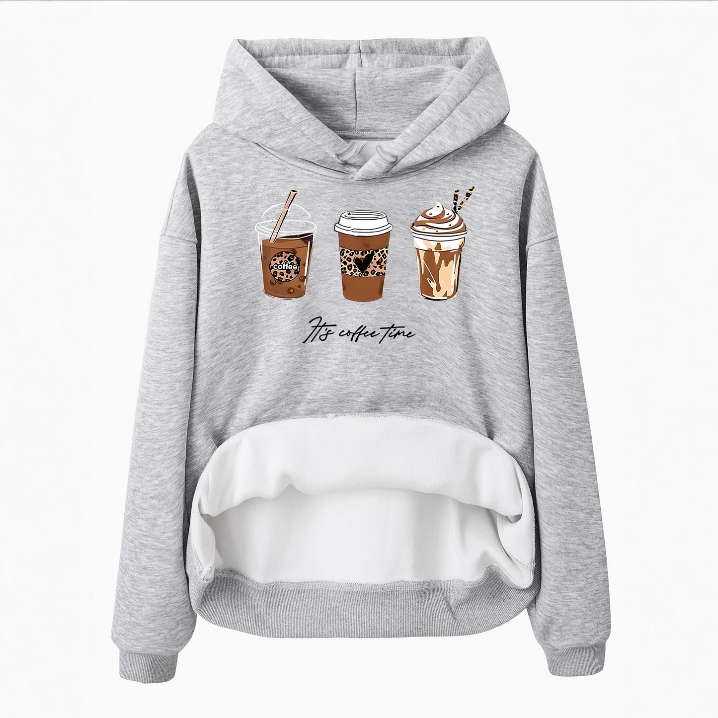 Thick Fleece Hoodie for Women