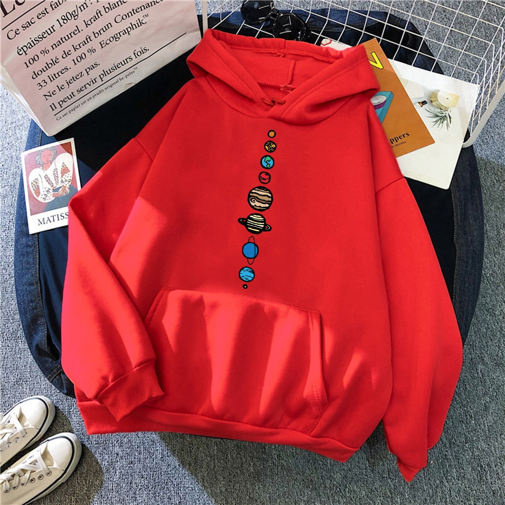 Playful Planets Universe Pullover Hoodie