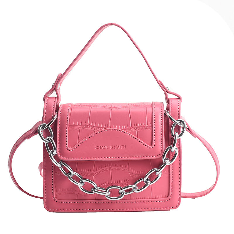 Trendy Crocodile Pattern Shoulder Bag – Harajuku Style
