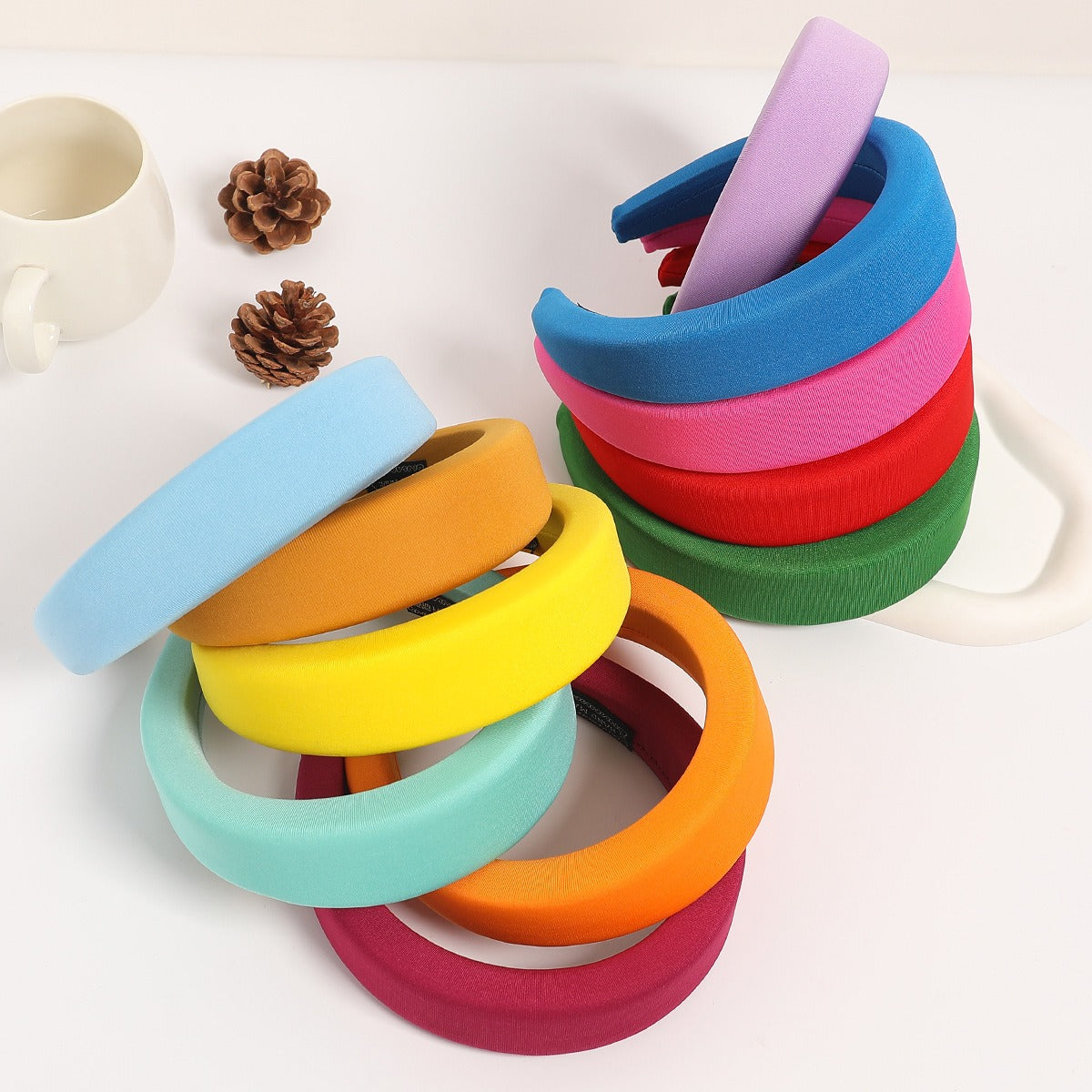 Thickened Red Hairband for Stylish Women