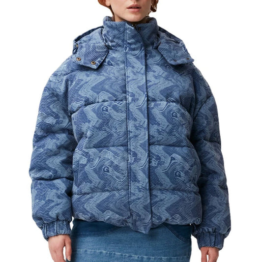 Harajuku Style Women's Zipper Hooded Duck Down Jacket