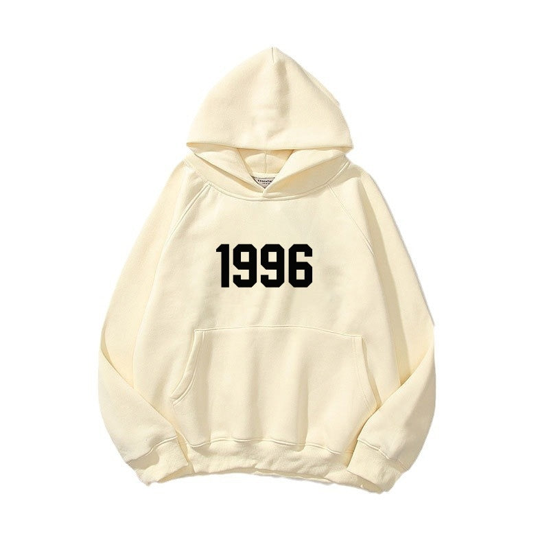 1996 Double Layered Velvet Hoodie - Harajuku Style