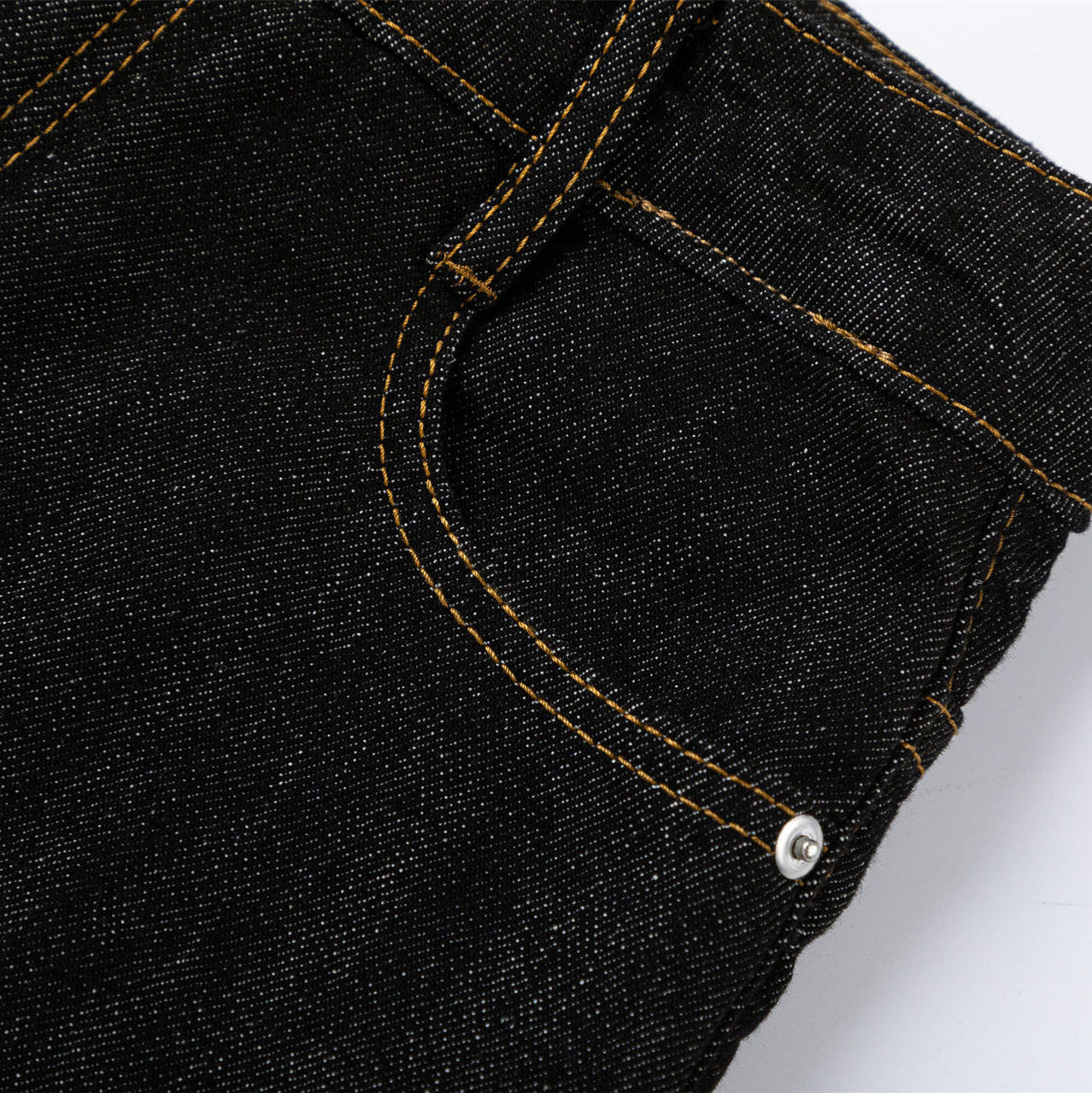 Harajuku Style Curved Wide Leg Jeans - Casual Loose Fit